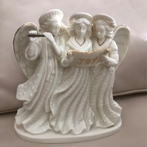 Joy Angels Candlestick Holder